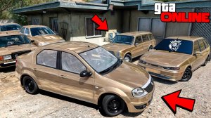 Угнал кучу золотых чит тачек и огромный монстр трак у мажора за 180 сек! Битва воров в ГТА 5 Онлайн