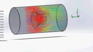 Diffuser Wind turbine Solidworks flow simulation