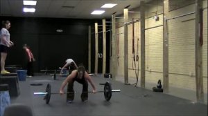 CrossFit Oldtown: Danya double under and power snatch