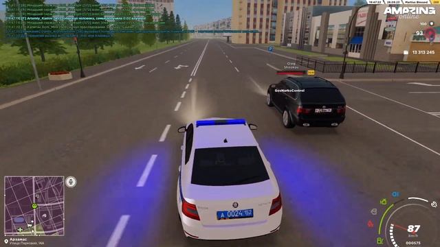 РАЗБОРКИ С ФСБ ПРОДОЛЖАЮТСЯ на AMAZING ONLINE в GTA CRMP! смотреть онлайн