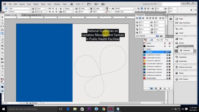 Cover Design | How to Create a Book Cover Design in Indesign cs6 Tutorial