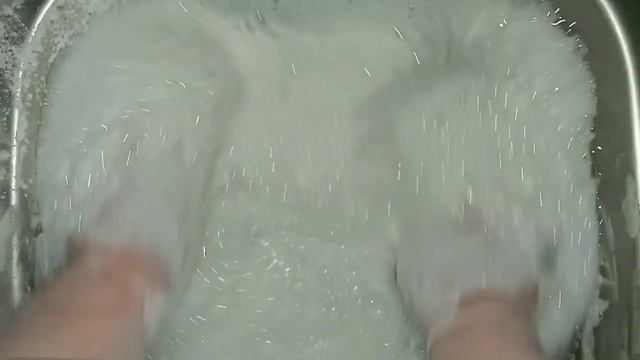 ASMR Suds Paste cleaning powder detergent with bleach spongesqueezeчистящеесредство губки