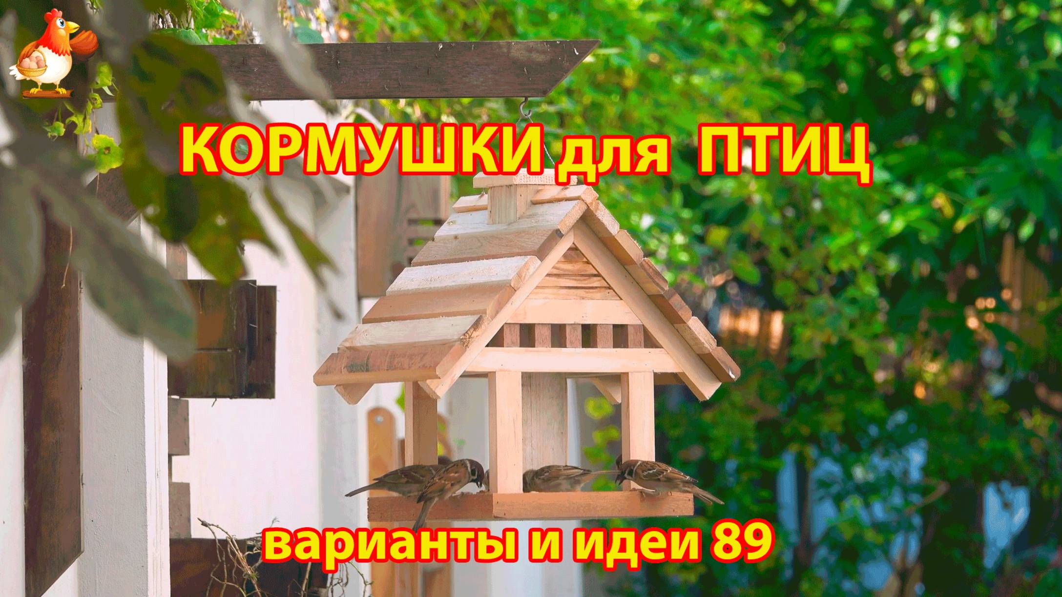 Кормушка для птиц своими руками как сделать пошагово  (89) 🪚🪛🔨 Идеи для дачи и сада❣️