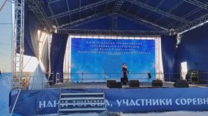 На сцене Екатерина Салиндер Площадь Юбилейная город Надым День Оленевода - 2025 22 Февраля 2025г.