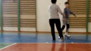 тренировка на роликах по фигурному катанию