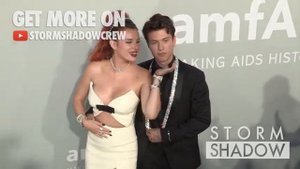 Bella Thorne, Benjamin Mascolo at the Photocall for the amfAR party in Antibes