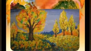 Күз шығармасы бойынша сурет көрмесі