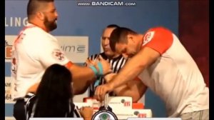 Ryan Espey vs Oleg Melentev - World Armwrestling Championships 2018