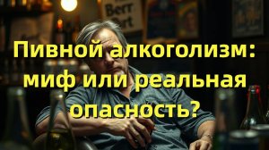 Пивной алкоголизм: тревожные признаки, о которых должен знать каждый. Советы нарколога и психиатра