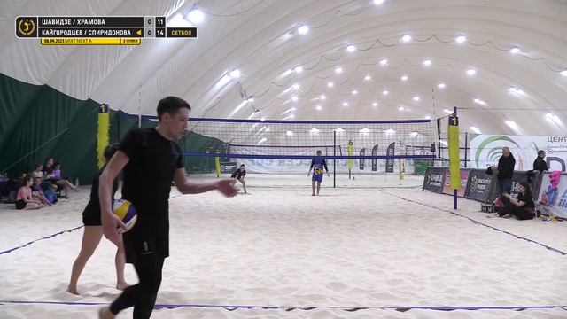 Финал: Шавидзе / Храмова VS Кайгородцев / Спиридонова |  MIXT NEXT A -  08.04.2023