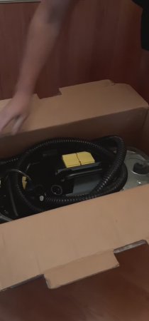 Работа по дому. Чистка ковра моющим пылесосом Керхер.