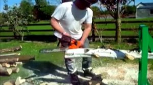 Идея для бизнеса. Держатель бревен.  Козлы для распилки дров любого типа