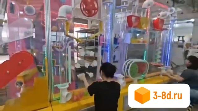 Пневмолабиринт для детской игровой комнаты