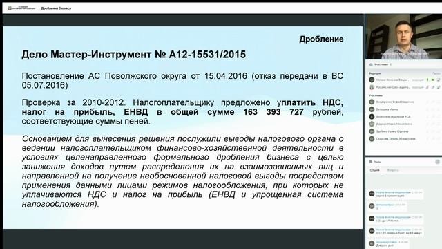 110225 ДРОБЛЕНИЕ БИЗНЕСА