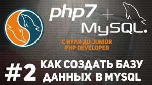 Уроки MySQL | Как создать базу данных mysql