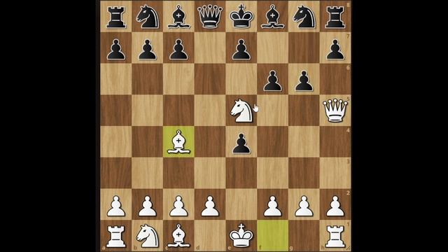 БЫСТРЫЙ МАТ ЗА 6 ХОДОВ! #chess #шахматы #шахматыдлявсех
