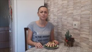 Салат за 5 минут ПИКОВАЯ ДАМА. Салат на праздничный стол. Салат на новогодний стол