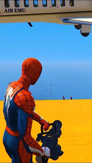 GTA 5 Epic Water Ragdolls Spiderman Vs Superheroes | Jumps/Fails Part-281 смотреть онлайн