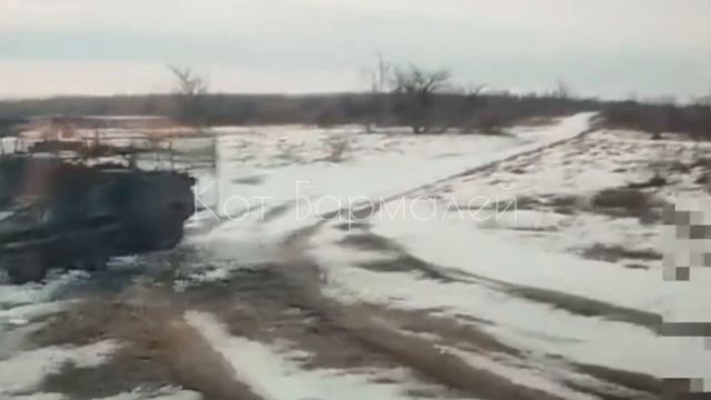 Очередной крайне редкий итальянский БТР Puma 6x6 был уничтожен ударом FPV-дрона возле Северска. ...