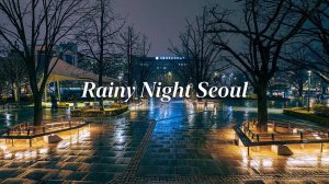 Rainy Night Walk in Seoul ｜ Hyehwa-ro to Bukchon Street ｜ ASMR Travel Korea