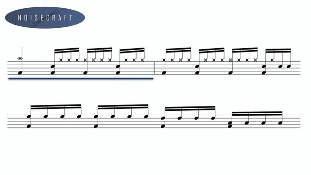 Iron Maiden - Run To The Hills Drum Score