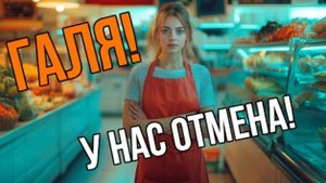 Галя, у нас отмена!  Песня Юмор Клип нейросеть