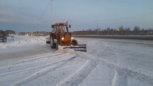 Чистим снег, ЛТЗ 60