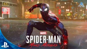 Марвел.Человек-Паук.Майлз Моралес.Мы всегда рядом.Spider-Man.Miles Morales.4K.Sony PlayStation 5.🎮