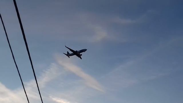 Боинг 737-800NG "LOT Polish Airlines" посадка в Шереметьево SVO. смотреть онлайн