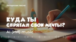 Куда ты спрятал свои мечты? (авторская песня) - AI music video