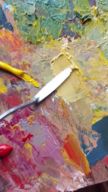 Из мастерской | From art studio #artspace #artwork #canvaspainting #живопись #мастерская #масло смотреть онлайн