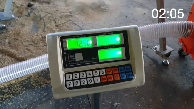 Зернодробилка Шмель 7,5 Новый ротор. Замер производительности. смотреть онлайн