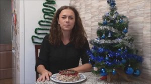 Салат на Новый Год  НОВОГОДНИЙ ВЕНОК Салат с мясом и грибами Вкусно Быстро и Просто