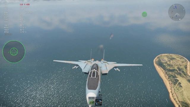 War Thunder | F14A- IRIAF - Ön inceleme & Test Sürüşü ( BEDAVA JET ) смотреть онлайн