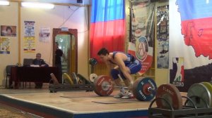 Антон Ракитин толчок 170 кг. Турнир им. Арсеньева декабрь 2013г.