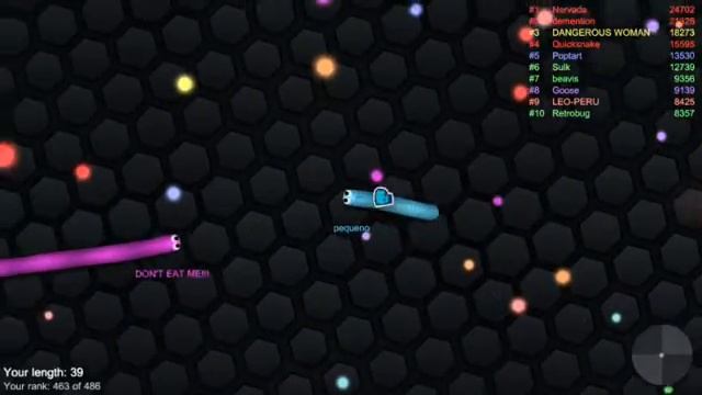Fui jogar Slither.io e olha no que deu | Game craft loco смотреть онлайн
