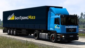 233 / ETS 2 1.53 / Русская сборка / "MAN F2000" на Юг!
