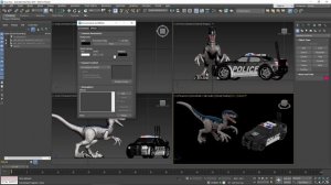 OCIO color management in Autodesk 3DS Max 2024.1