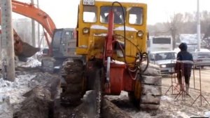 Трактор Т-100МЗ / Soviet tractor T-100