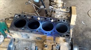 Хонингуем в ручную двигатель  CUMMINS 4BT3.9