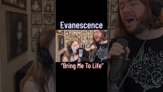 Bring me to life, father and his daughter #bringmetolife @bobbyamaru @Evanescence смотреть онлайн