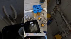 Монтаж водоразборного узла в доме