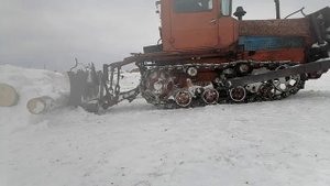 😀Цепляю нож на заднюю навеску дт-75! 🤠