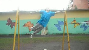 выход"фараона" на турнике