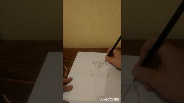 Как нарисовать картошку фри🍟 смотреть онлайн