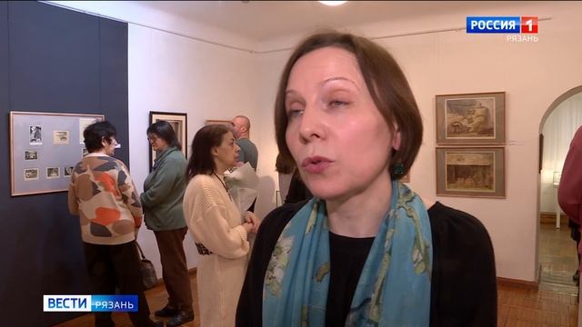 В Рязани открылась уникальная выставка гравюр Николая Пискарёва