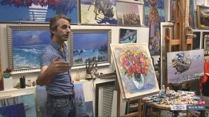 Мастер-класс Байрама Саламова  для детей сотрудников полиции ("Новости Тольятти" 04.08.2020)