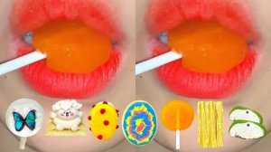 ASMR EMOJI ЗВУК ПОЕДАНИЯ ЕДЫ MUKBANG мороженое🍨 моти🍡 печенье🍪 конфеты🍭 зефир🍥 десерт🍬