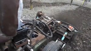 Самодельный минитрактор и фреза с гидроприводом