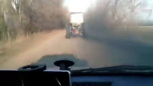 Самый быстрый трактор в мире.
